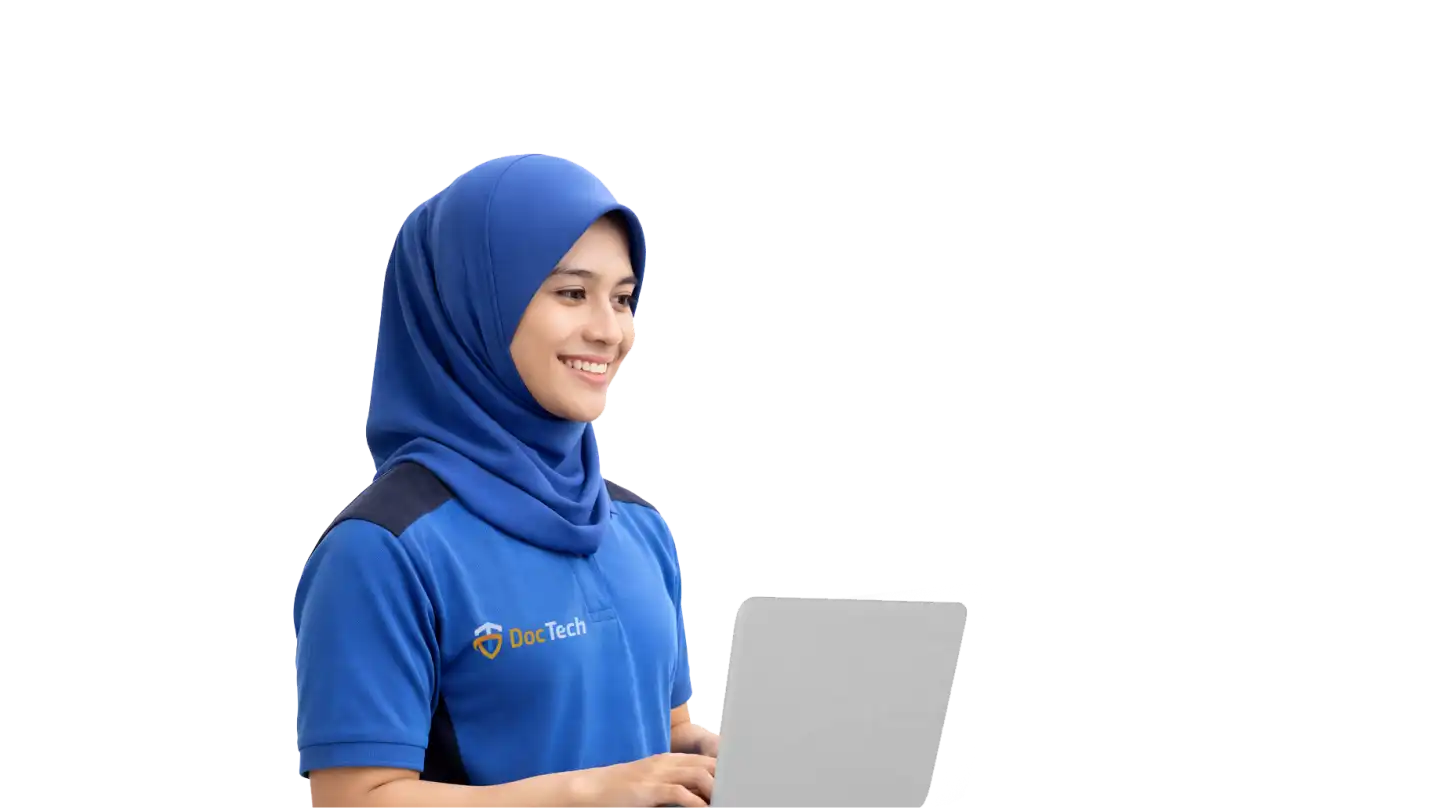 Teknisi Laptop Terpercaya File Aman Doctech Jakarta